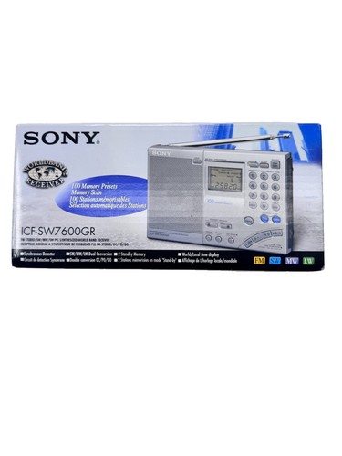 Sony icf sw7600gr shortwave - sony, icf-sw7600gr