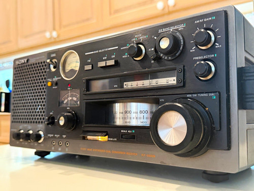 Sony icf 6800w vintage am - icf-6800w,
