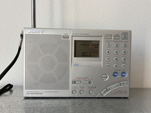 Sony icf sw7600gr world band - sony,